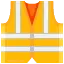 Fence installation safety vest